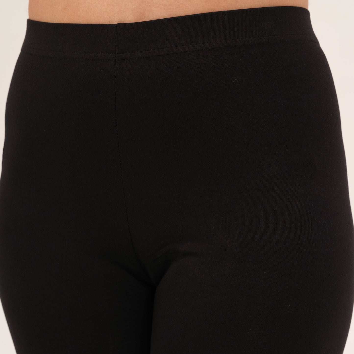 Ankle Length Leggings | Black