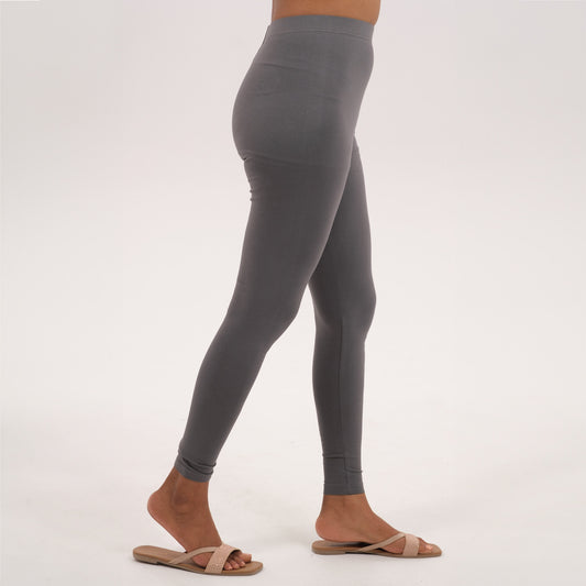 Ankle Length Leggings | Charcoal Grey