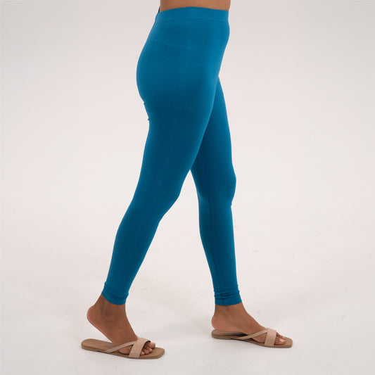 Ankle Length Leggings | Intel Blue