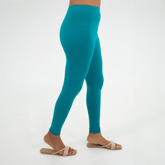 Ankle Length Leggings | Summer Turquoise Blue