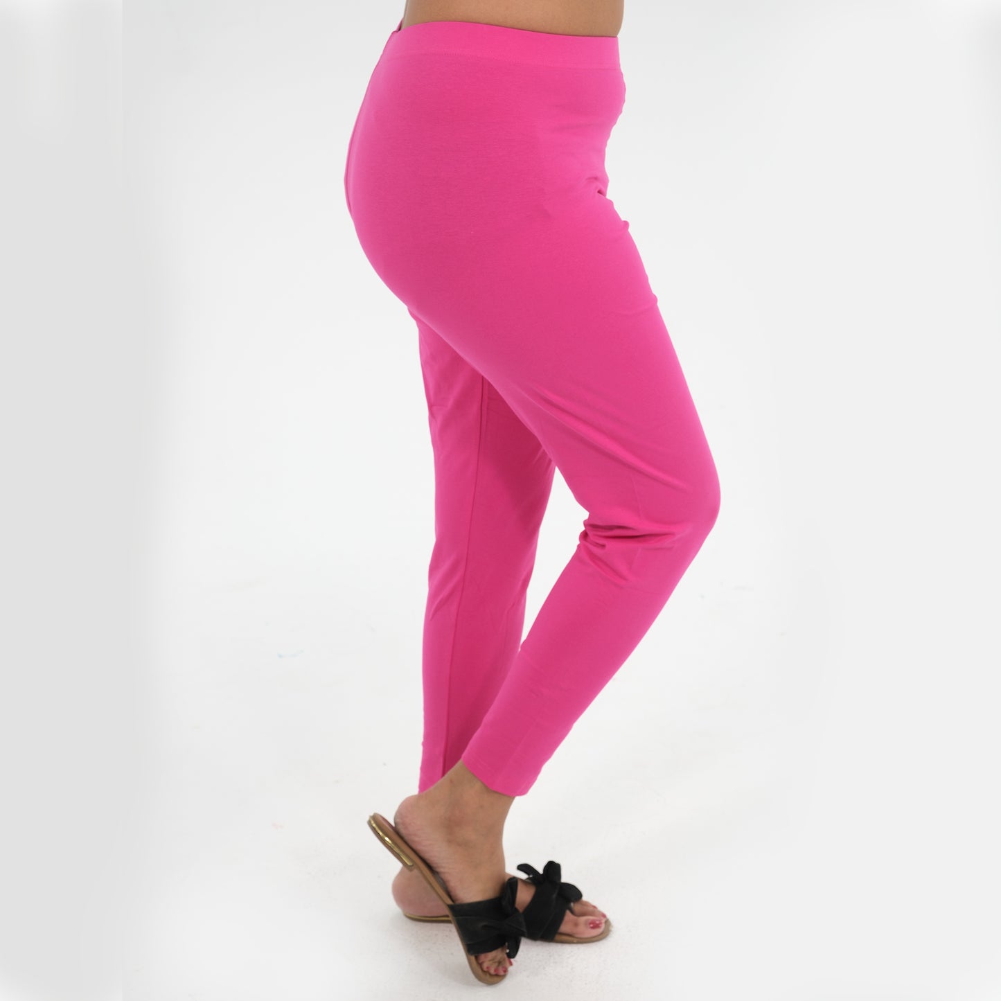 Ankle Length Leggings | Ultra Pink